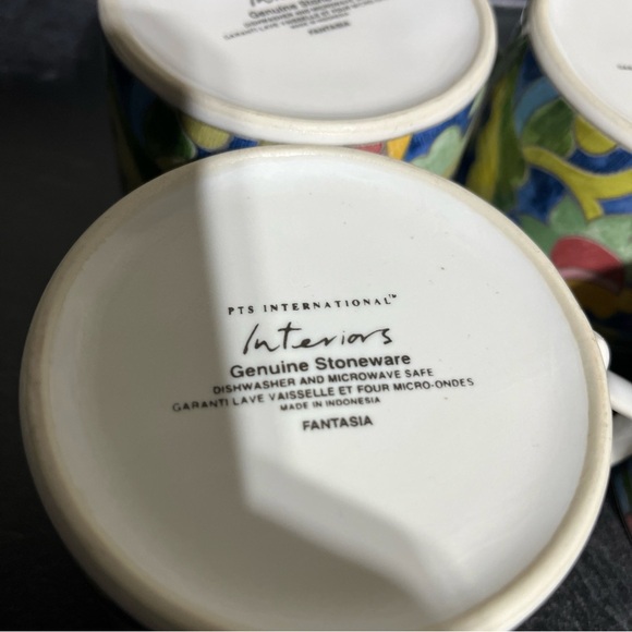 PTS International Interiors Fantasia Cups Set Of 4 - Picture 4 of 6